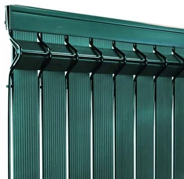 Vignette Kit d'occulation PVC vert pour grillage rigide de 1,53 m de hauteur (pour 1 panneau)