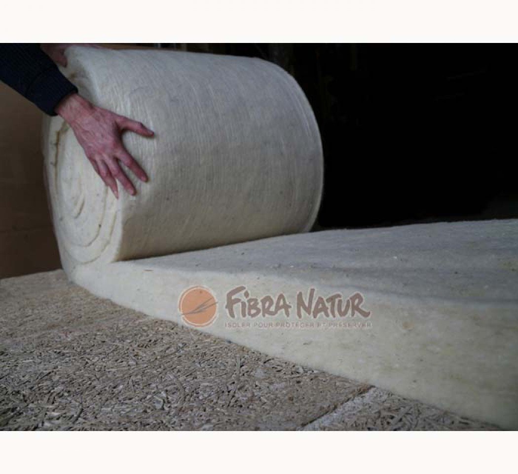 Laine de mouton, rouleau 80 mm x 200 cm x 12 m
