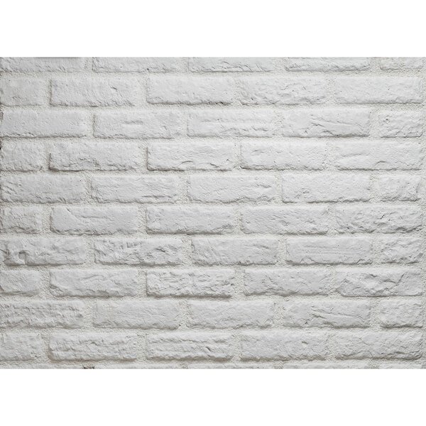 1/2 Parement brique LONDON blanc