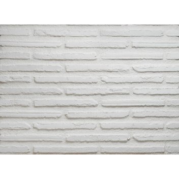 Vignette Parement briquette MANCHESTER blanc 2.5 x 4 x 36 cm
