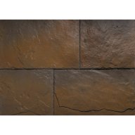 Parement PIZARRA cuivré 2 x 40 x 60 cm, pack de 2 plaquettes