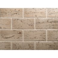 Travertin OLIVILLO foncé 2 x 20 x 40 cm