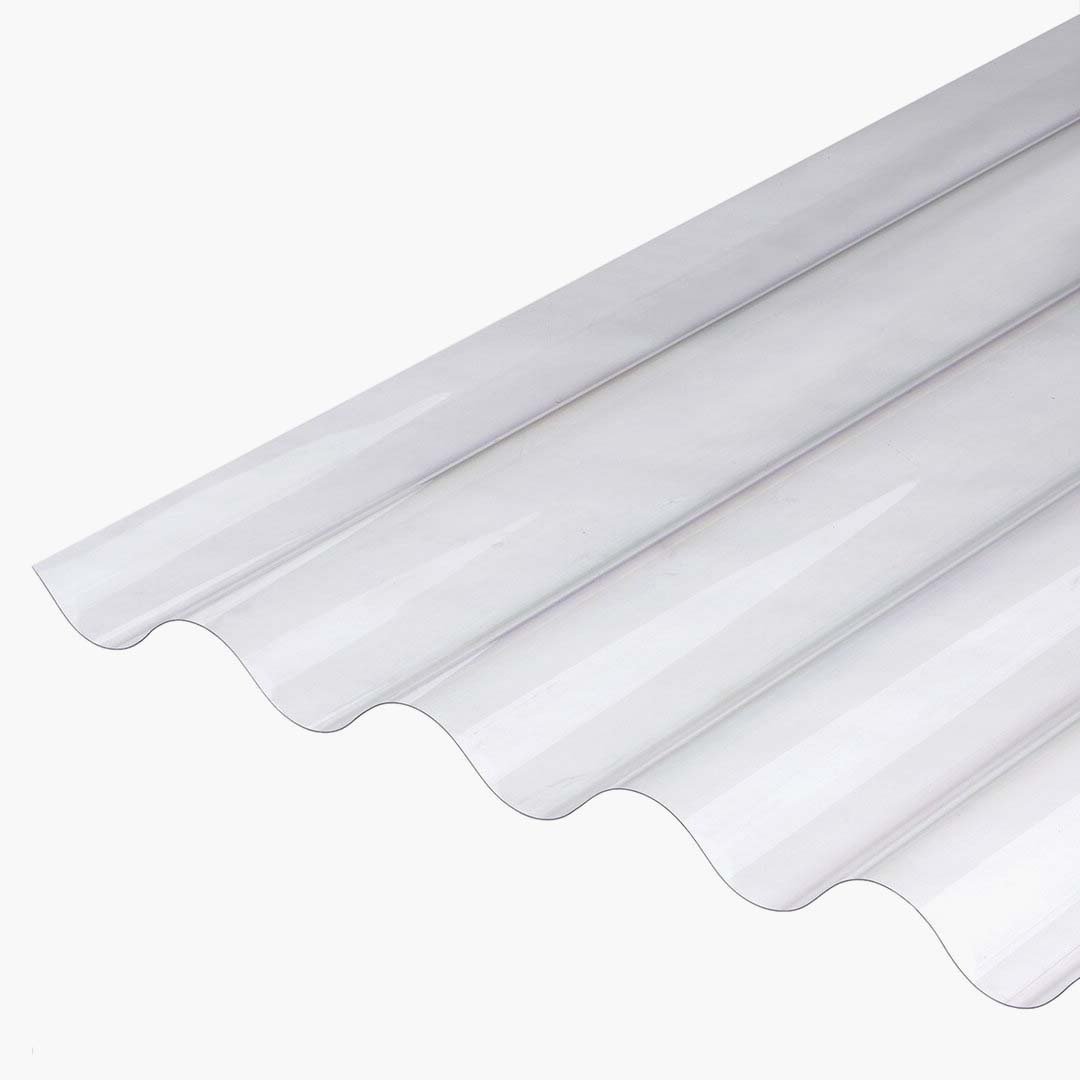 Plaque ondulée polycarbonate petites ondes, 1060 mm x 6000 mm, UV 1 face