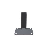 Platine pour poteau de départ/fin