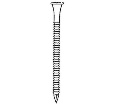 Vignette Pointe d'ancrage galvanisée, 4 mm x 35 mm