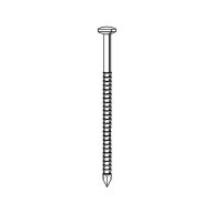 Pointe tête bombée annelée inox A4, 2.5/2.7 mm x 55 mm