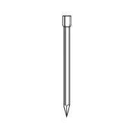 Pointe tête homme galvanisée, 3.1 mm x 70 mm, 1 kg