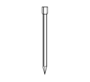 Vignette Pointe tête homme galvanisée, 2.5 mm x 50 mm, 5 kg