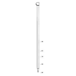 Pack pointes lisses tête 1/2 lune en bandes D34° + 3 cartouches gaz
