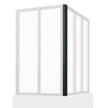 Vignette Poteau d'angle pour verrière chassis blanc