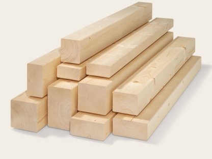 Vignette Poutre bois massif abouté (KVH),45 x 95 mm x 6 m