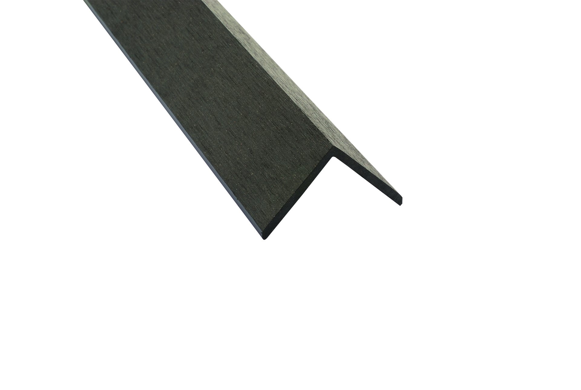 Profil d'angle bois composite 2700 x 60 x 60 mm, ebony
