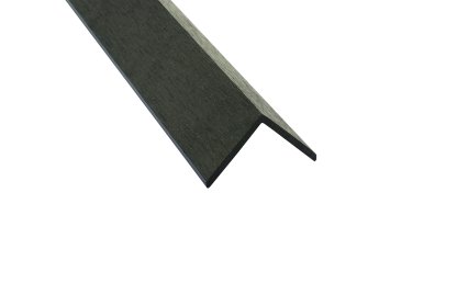Vignette Profil d'angle bois composite 2700 x 60 x 60 mm, ebony