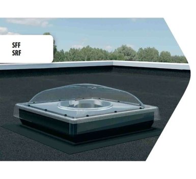 Vignette Puits de lumière SFF conduit souple, pour toit plat - 350 mm