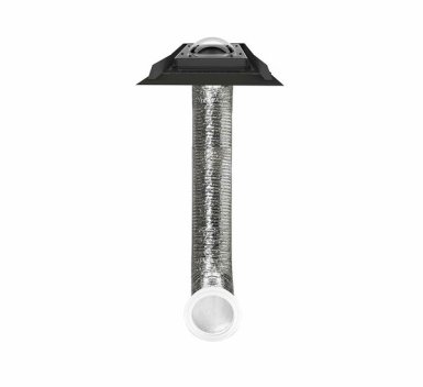 Vignette Puits de lumière SFD-S conduit souple, coupole, couverture plate - 350 mm