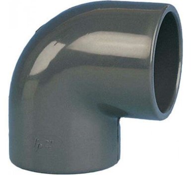 Vignette Coude PVC pression 90° F/F - Ø 63 mm