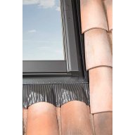 Raccord de toiture pour fenêtre ROTO Q avec bloc isolant, tuiles Canal ou romanes - 78 cm x 118 cm