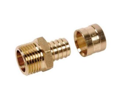 Vignette Raccord mâle fixe à glissement pour PER, 3/4" - Ø 16 mm