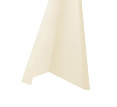 Vignette Rive sur mur, Sable (RAL1015)