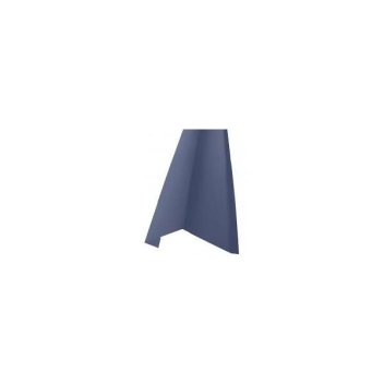 Vignette Rive sur mur, Bleu (RAL5008)