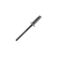 Rivet aluminium/inox A2 tête plate 4.8 mm x 16 mm