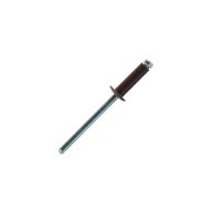 Rivet aluminium brun tête plate 4.0 mm x 08 mm