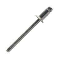 Rivet inox A2 tête fraisée 4.8 mm x 15 mm