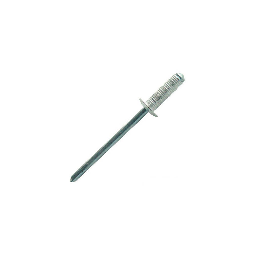 Rivet cannelés aluminium tête plate 4.0 mm x 16 mm