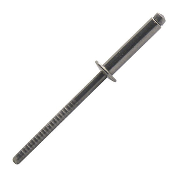 Rivet éclaté inox A2 tête plate 4.8 mm x 16 mm