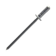 Rivet multi-serrage aluminium / inox tête plate 4.8 mm x 24 mm mm