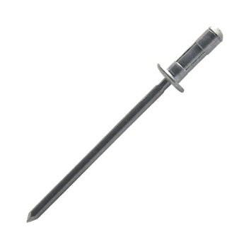 Vignette Rivet multi-serrage aluminium / inox tête plate 3.2 mm x 8 mm mm