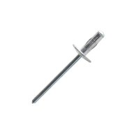 Rivet multi-serrage aluminium C16 tête extra large 4.8 mm x 10 mm