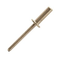 Rivet étanche inox A4 tête plate 4.8 mm x 12 mm