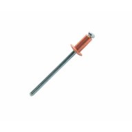 Rivet étanche acier tête plate 4.8 mm x 16 mm