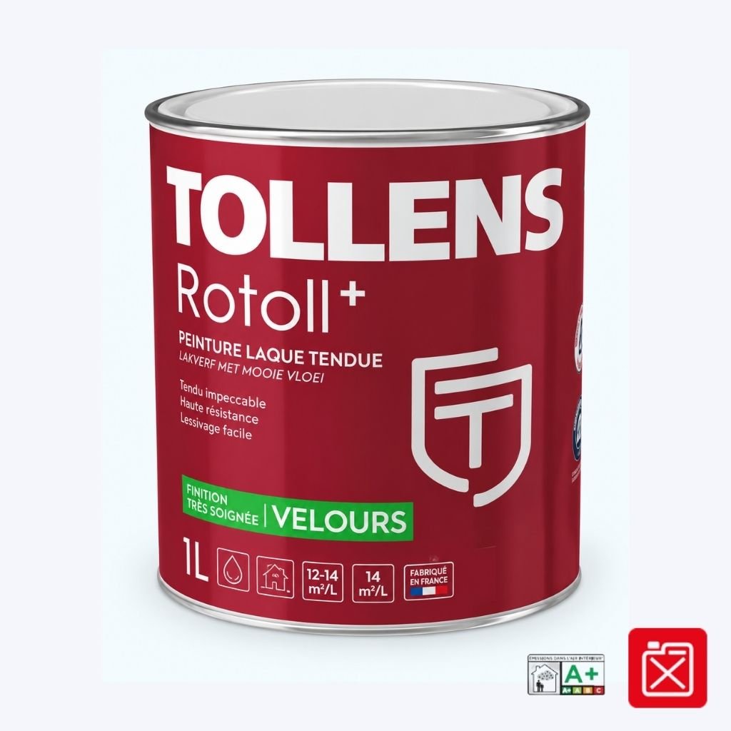 Laque de finition  TOLLENS ROTOLL+, velours