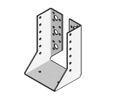 Vignette Sabot à ailes intérieures 100 mm x 140 mm x 2 mm