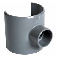 Selle de branchement à coller - Ø 110 / 40 mm