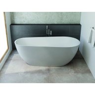Baignoire ilôt SPHINX en marbre reconstitué brillant