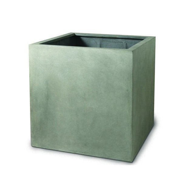 Vase carré Square 90 cm en béton léger