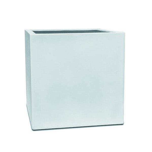 Vase carré Square 90 cm couleur Blanc
