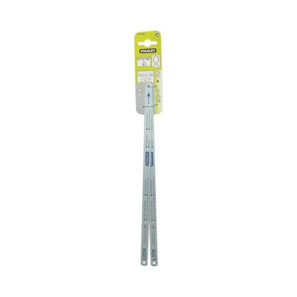 Jeu de 2 lames de scie à métaux Lion 24 dents/pouce