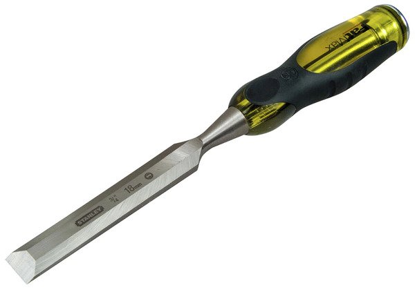 Ciseau à bois 18 mm, acier EN31, qualité pro