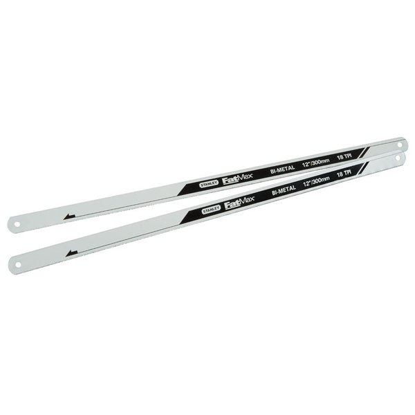 Jeu de 2 lames de scie à métaux bimétal 24 dents/pouce