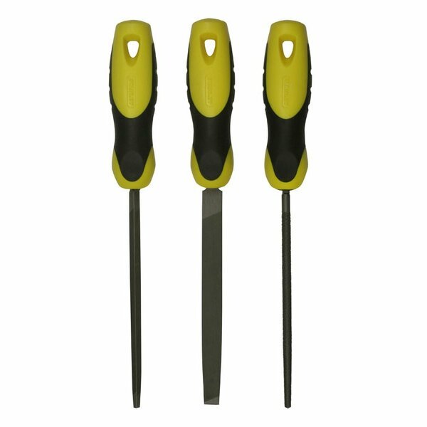 Lot de 3 limes 150 mm