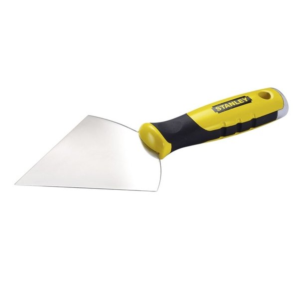 Spatule couteau de plâtrier asymétrique, acier inoxydable