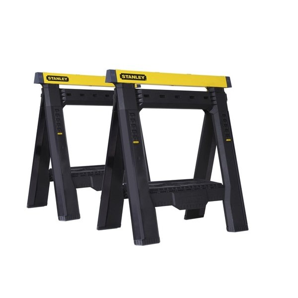 Lot de 2 tréteaux ajustables