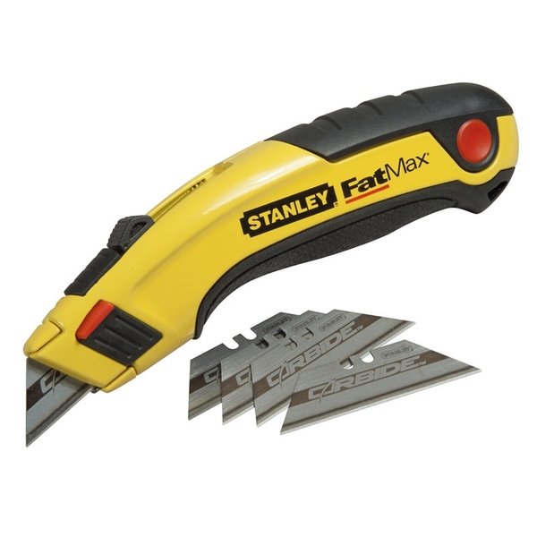 Couteau à lame rétractable Fatmax + 5 lames Carbide