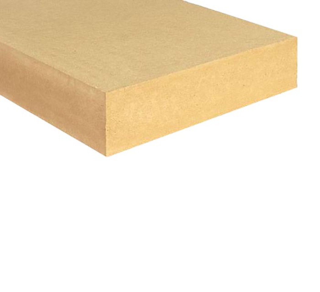 Panneau fibre de bois STEICO THERM DRY 80 mm x 60 cm x 188 cm, rainure, languette