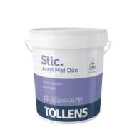 Peinture murs et plafonds TOLLENS STIC ACRYL MAT DUO