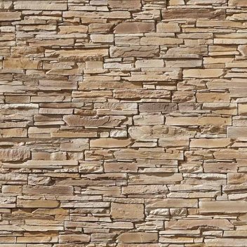 Vignette Parement Strata ton beige nuancé